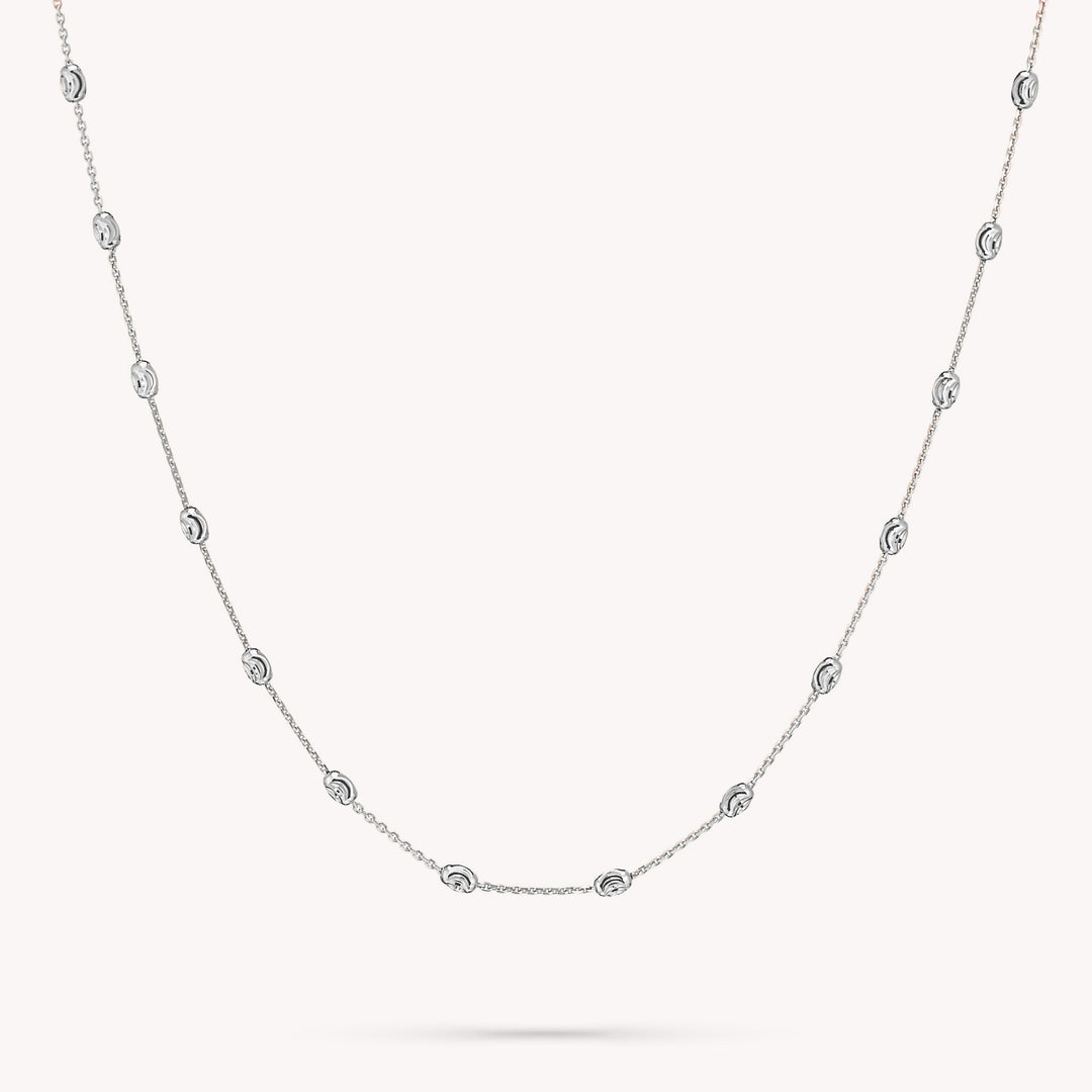 Beads by Yard Necklace, Bead Chain 14k Gold Necklace