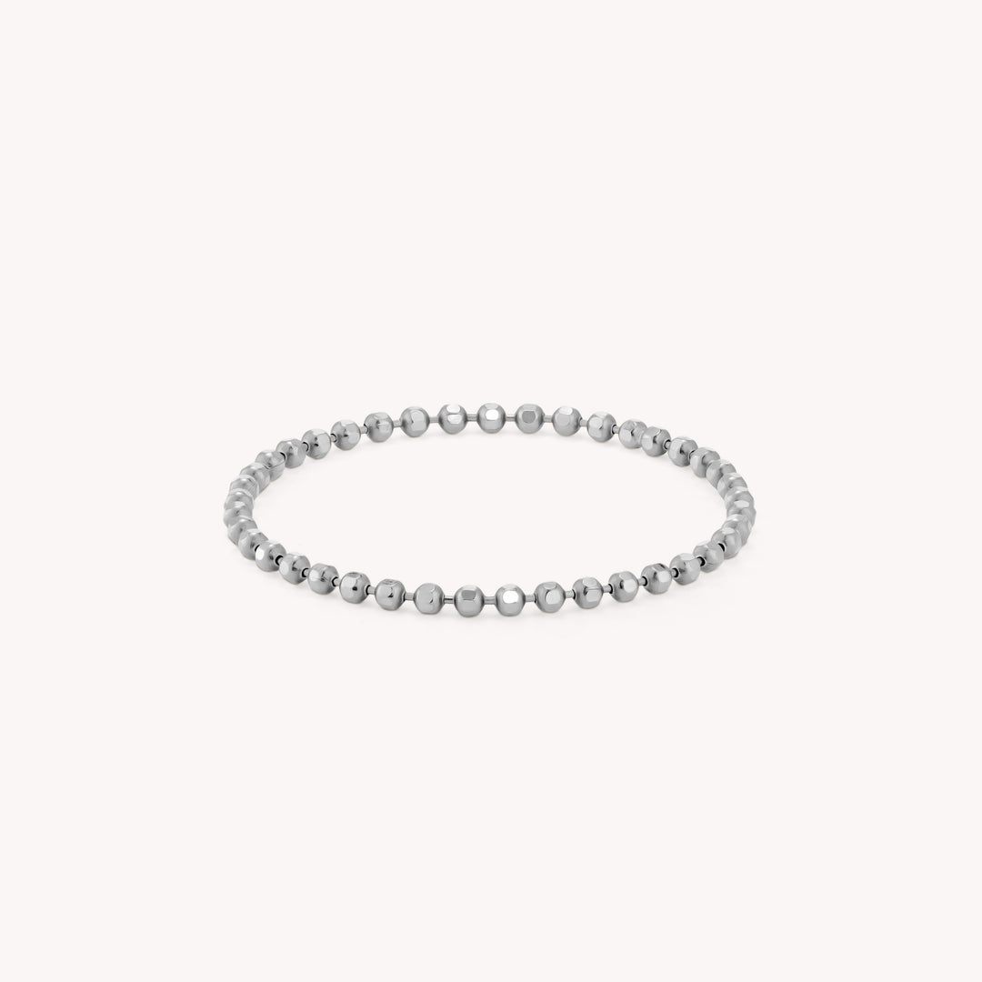 1.5mm Shiny Ball Chain Stacking Ring