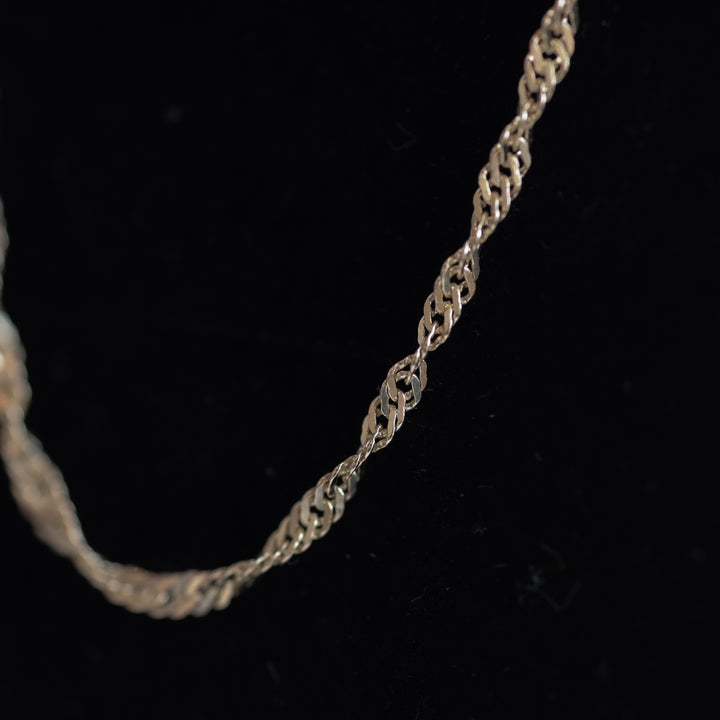 Rope Chain 14K Solid Gold Necklace