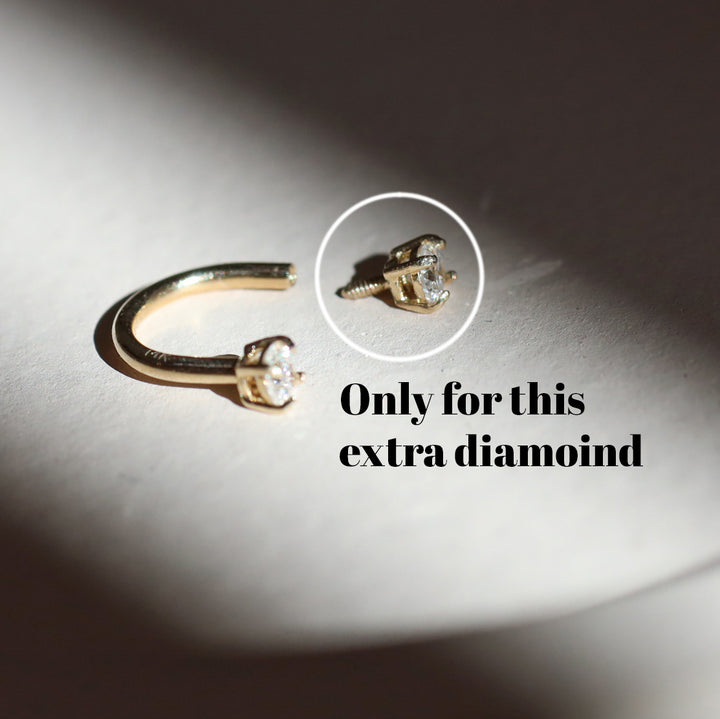U Hoop Extra Diamond (Single)